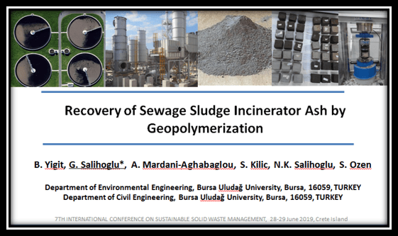 Recovery of sewage sludge incinerator ash by geopolymerization - Prof ...